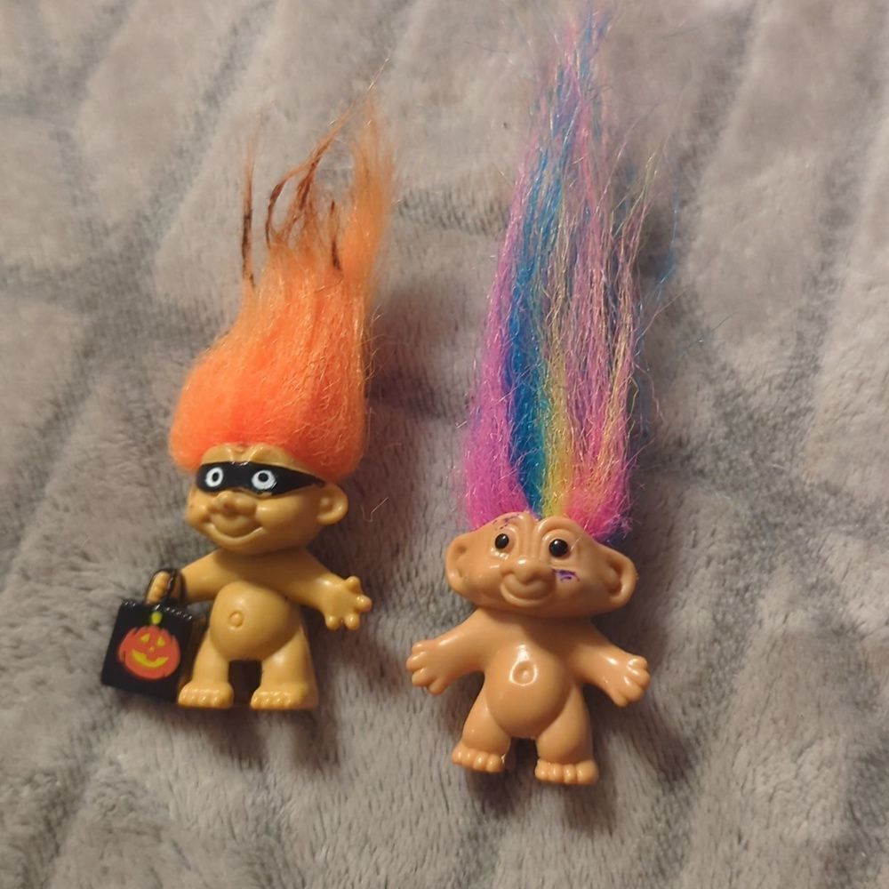 Halloween‎ Pumpkin & Ghost Toy Collection Troll Dolls, - Picture 3 of 5